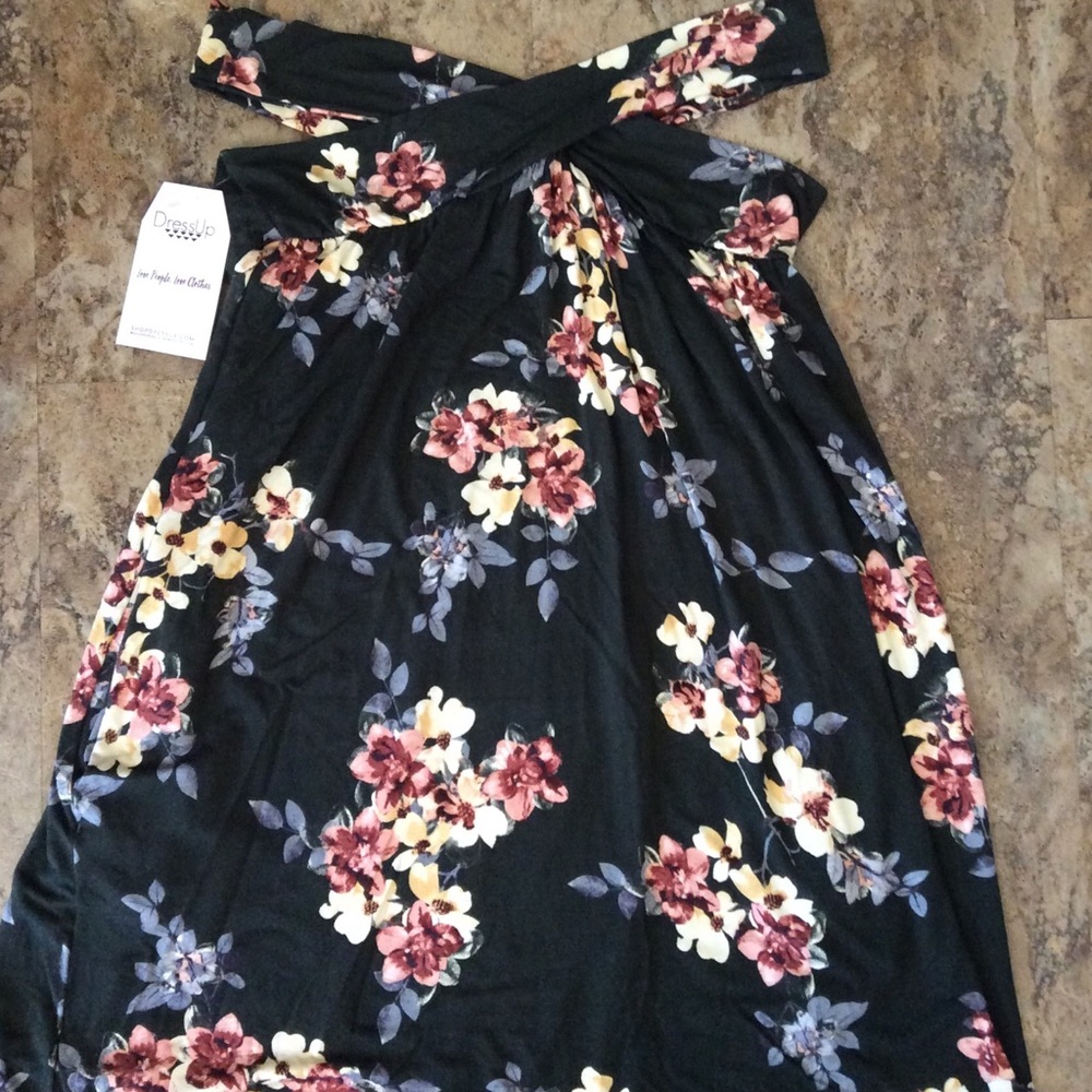 Newbury Kustom Boutique Dress S M Off Shoulder